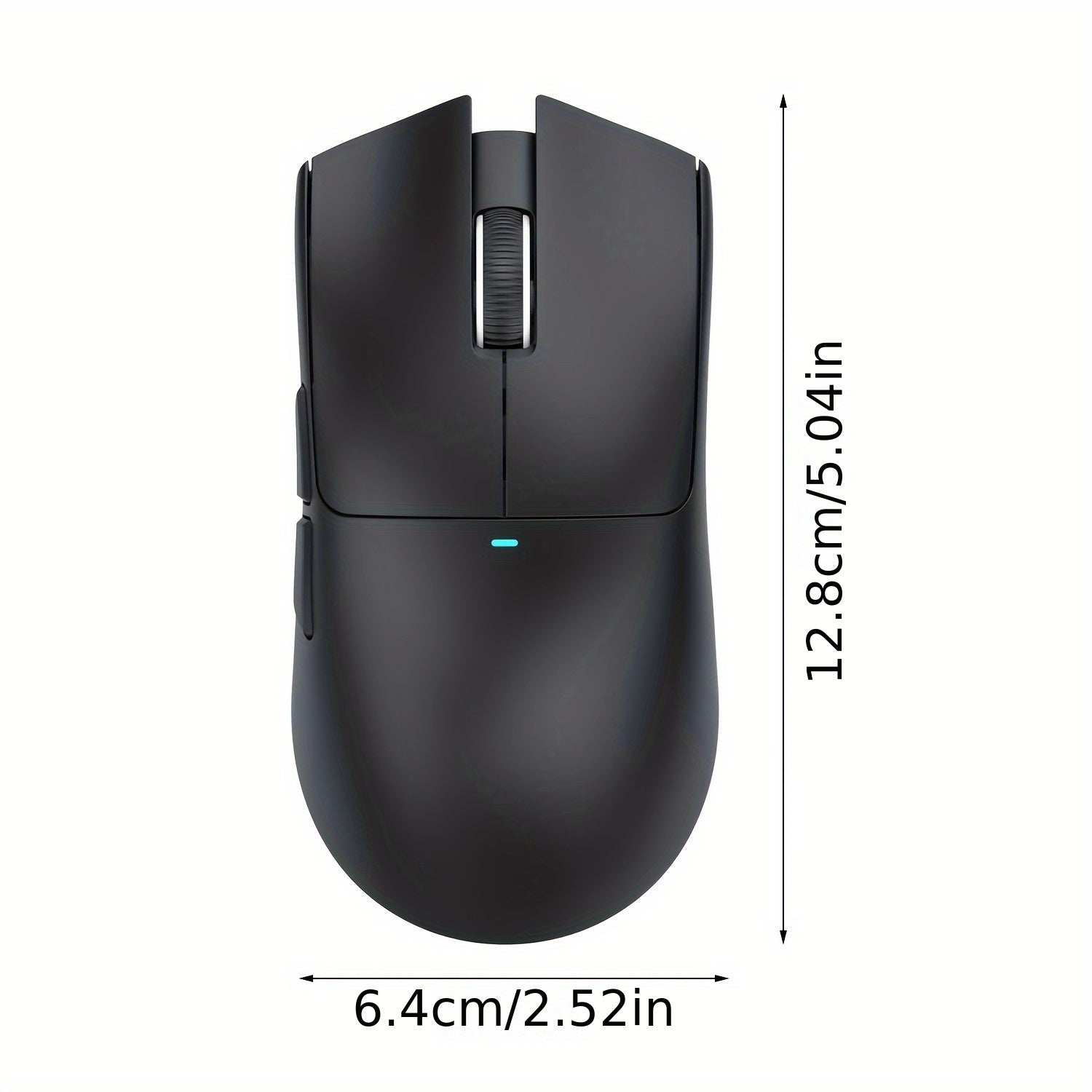 ATTACK SHARK X11 Lightweight Wireless Gaming Mouse with RGB Charging Base, Three Modes-2.4G/USB-C Wired/Wireless, 22K DPI, PAW3311 Optical Sensor, HUYU Switch, 5 Programmable Buttons, Suitable for PC/Mac Black