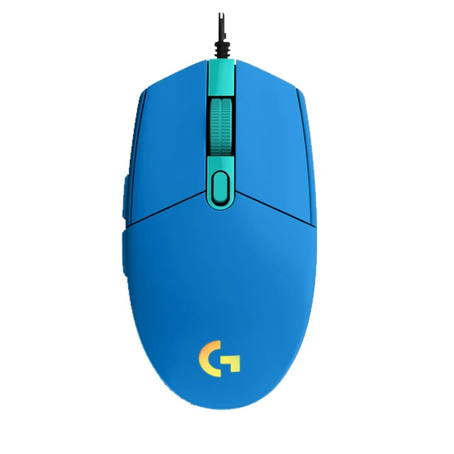 Logitech (G) G102 Gaming Mouse RGB Mouse Lightweight Design 200-8000DPI Second Generation Ergonomic Mouse Computer Mouse