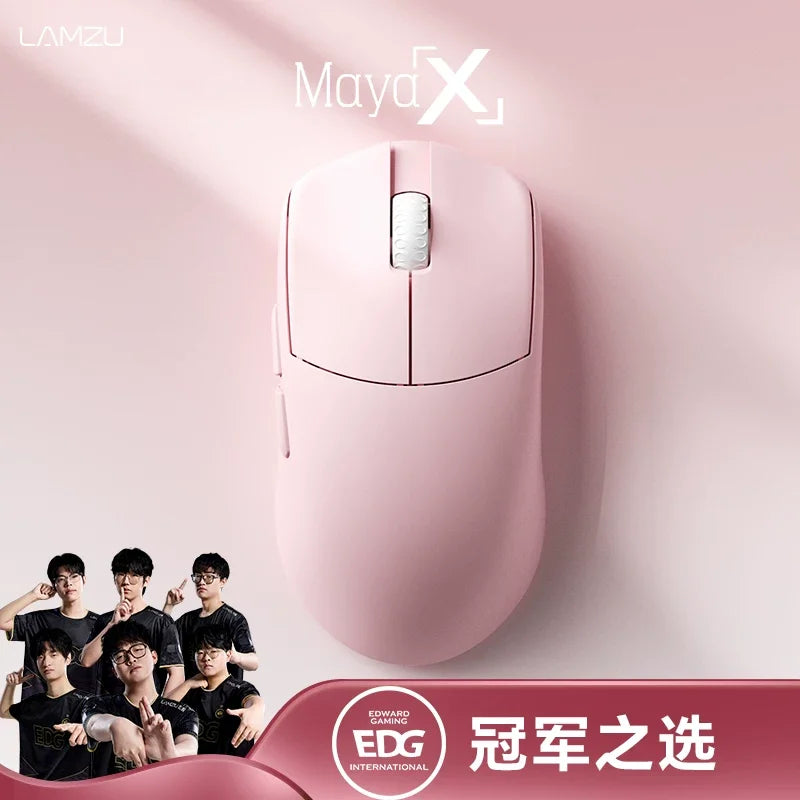 LAMZU Maya X Lightweight Wireless Gaming Mouse Pro Tournament Grade E Sports Mouse For PC Gamers Valorant FPS Competitive Gaming