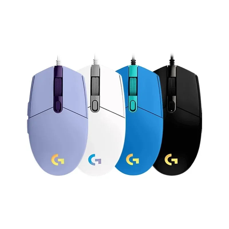 Logitech G102 Gaming Mouse RGB Mouse Lightweight Design 200-8000DPI G102 Second Generation Ergonomic Mouse Computer