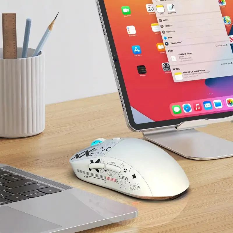 2026 NEW HOT Gaming Mouse Wired 2.4G Bluetooth Wireless New Model 650mAh Battery 500 Million Clicks up to 4000 DPI