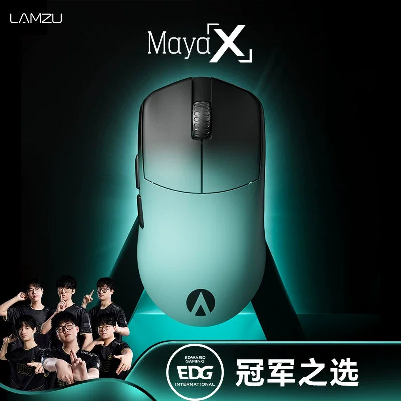 LAMZU Maya X Lightweight Wireless Gaming Mouse Pro Tournament Grade E Sports Mouse For PC Gamers Valorant FPS Competitive Gaming