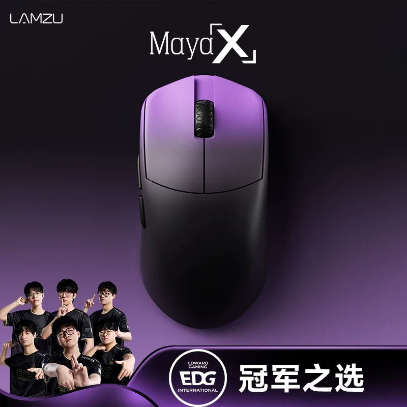 LAMZU Maya X Lightweight Wireless Gaming Mouse Pro Tournament Grade E Sports Mouse For PC Gamers Valorant FPS Competitive Gaming