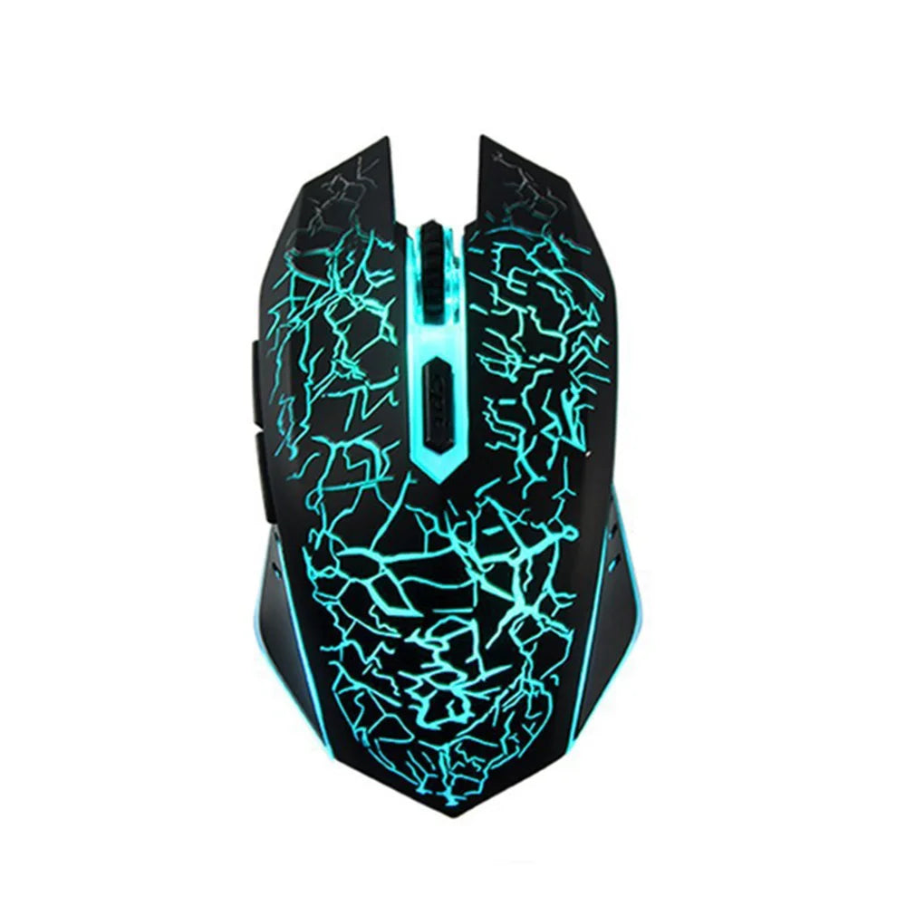 Ergonomic wireless Gaming Mouse 2.4G RGB Mute Mause 1600 dpi chargeable Mechanical Mouse For PC Laptop Computer Gamer